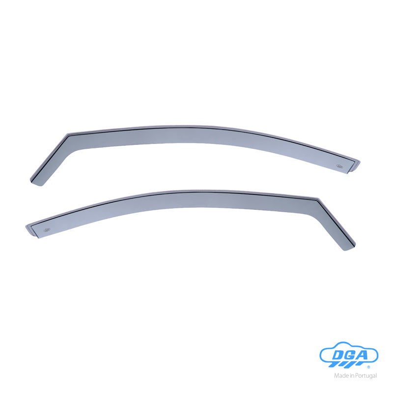 DGA, Windabweiser, rauchfarben, 2 Stk., passend für Hyundai Ioniq (AE) (2016-2022)