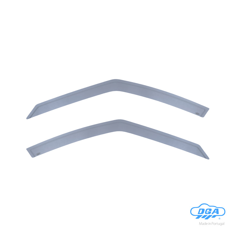 DGA, Windabweiser, Rauchfarben, 2 Stk., passt zu Opel Zafira Tourer C (P12) (2011-)