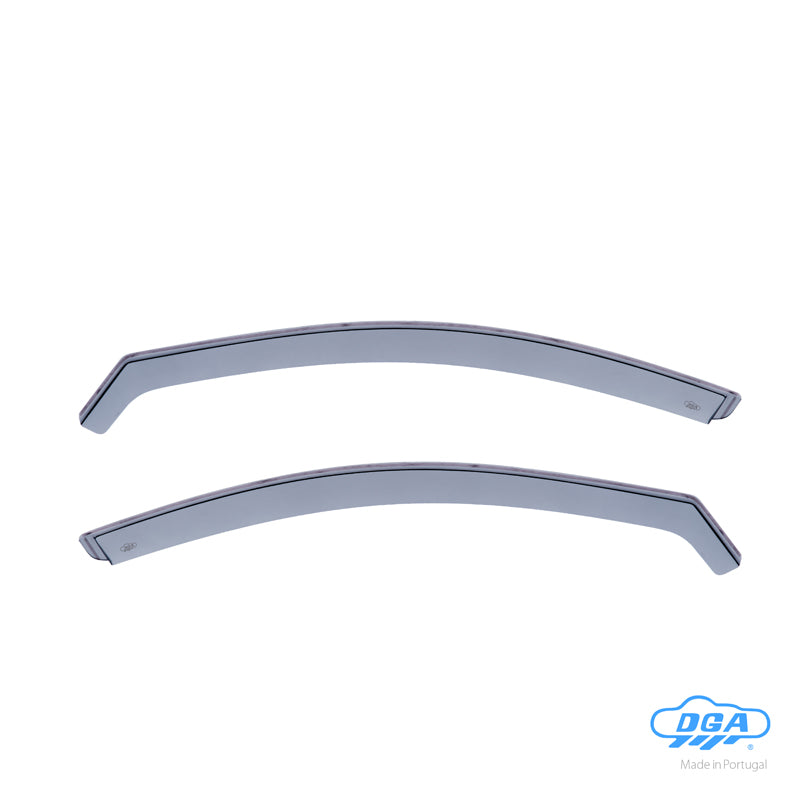 DGA, Windabweiser, rauchfarben, 2 Stk., passend für Mazda CX-3 (DK) 2015-