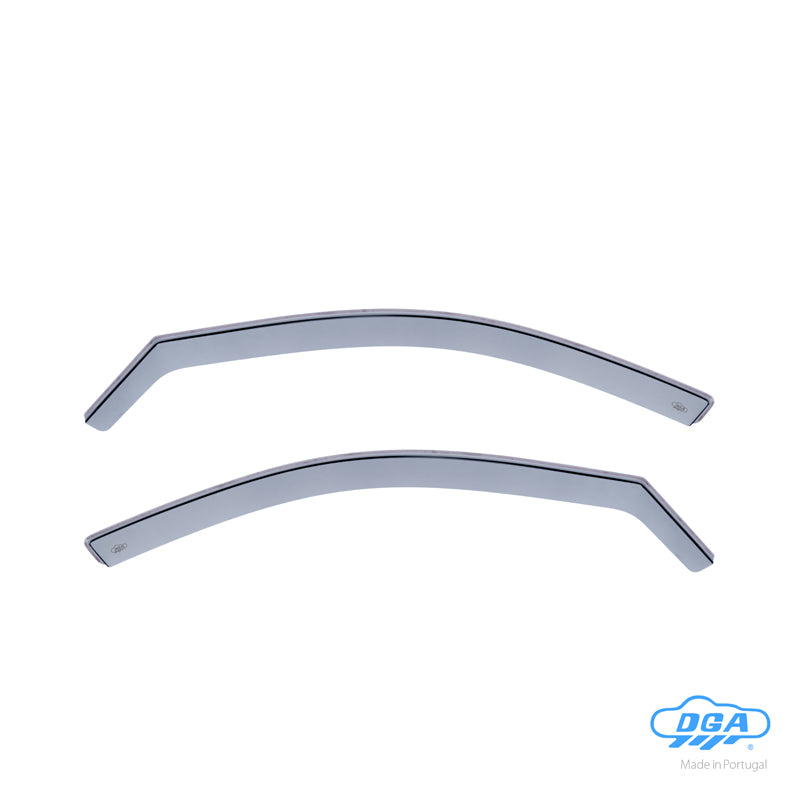 DGA, Windabweiser, Rauchfarben, 2 Stk., passt zu Mercedes E-Class W212 Sedan/Kombi (2009-2016)