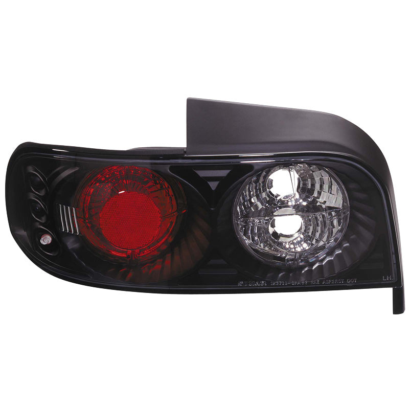 AutoStyle, Satz Heckleuchten passend für Subaru Impreza GC8 1995-2000 - JDM Schwarz