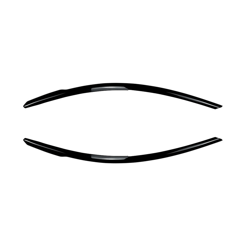 AutoStyle, Øjenskygge, Glossy Black ABS, passer til Volkswagen Golf VIII (CD1) HB/Variant (2020-2024) & FL (2024-)