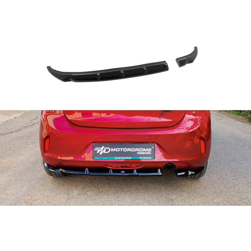 Motordrome, Unterlippe, hinten, passt zu Opel Corsa F (excl. GS-Line) (2019-), ABS