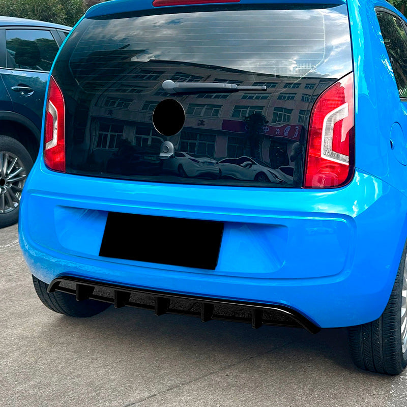 AutoStyle, Hecklippe, hinten, Glanzschwarz ABS, passend für Volkswagen Up! (2011-2016)