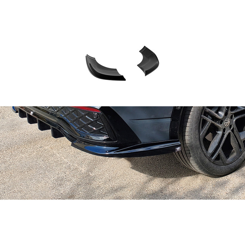 Motordrome, Heckstoßfänger-Splitter, ABS, passt zu Volkswagen Tiguan III (CT1) R-Line (2024-)