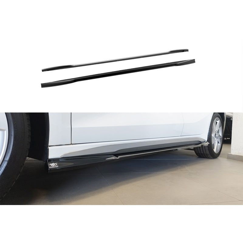 Motordrome, Seitenschweller, Gloss Black, passend für Audi A3 (8Y) Sportback & Sedan S-Line / S3 (2020-2024) inkl. Facelift (2024-)