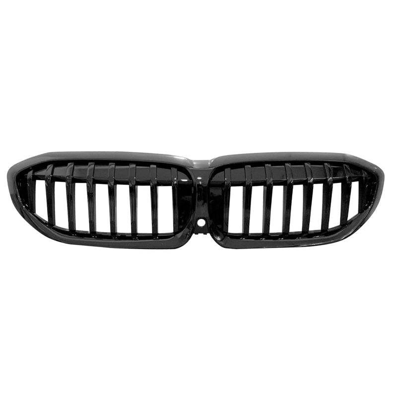 AutoStyle, Glänzend Schwarze Sport Typ FrontGrill passend für BMW 3er G20/G21 2019- exkl. LCI, ABS