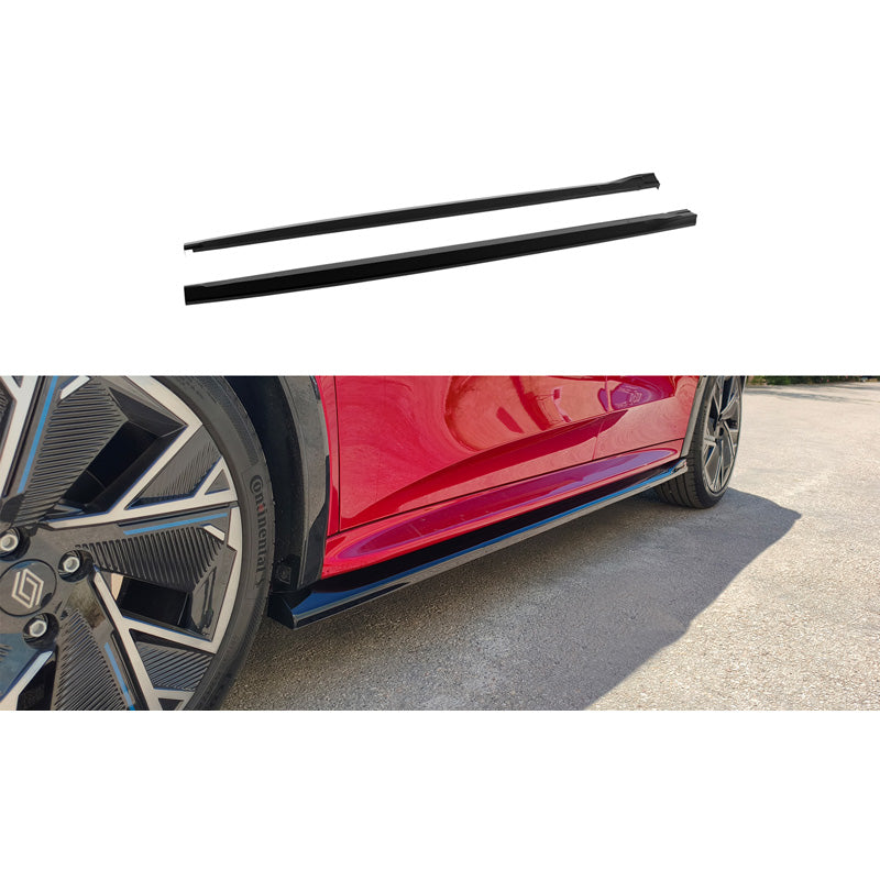 Motordrome, Seitenschweller, Glanzschwarz, passt für Renault Clio VI (2026-)