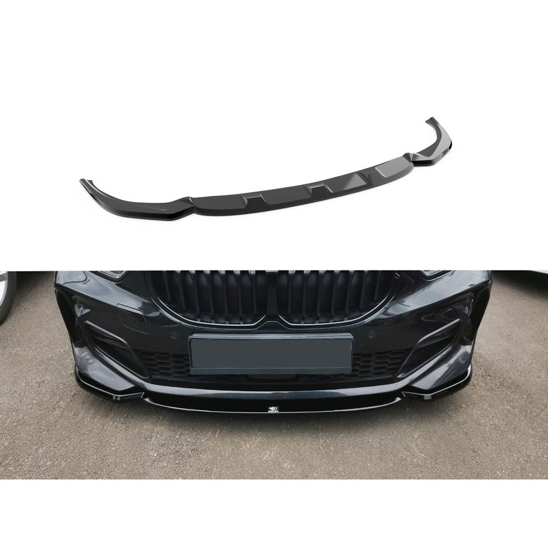 Motordrome, Frontspoiler, ABS, passt für BMW 1-Serie (F40) M-Sport 2019-2024, Schwarz