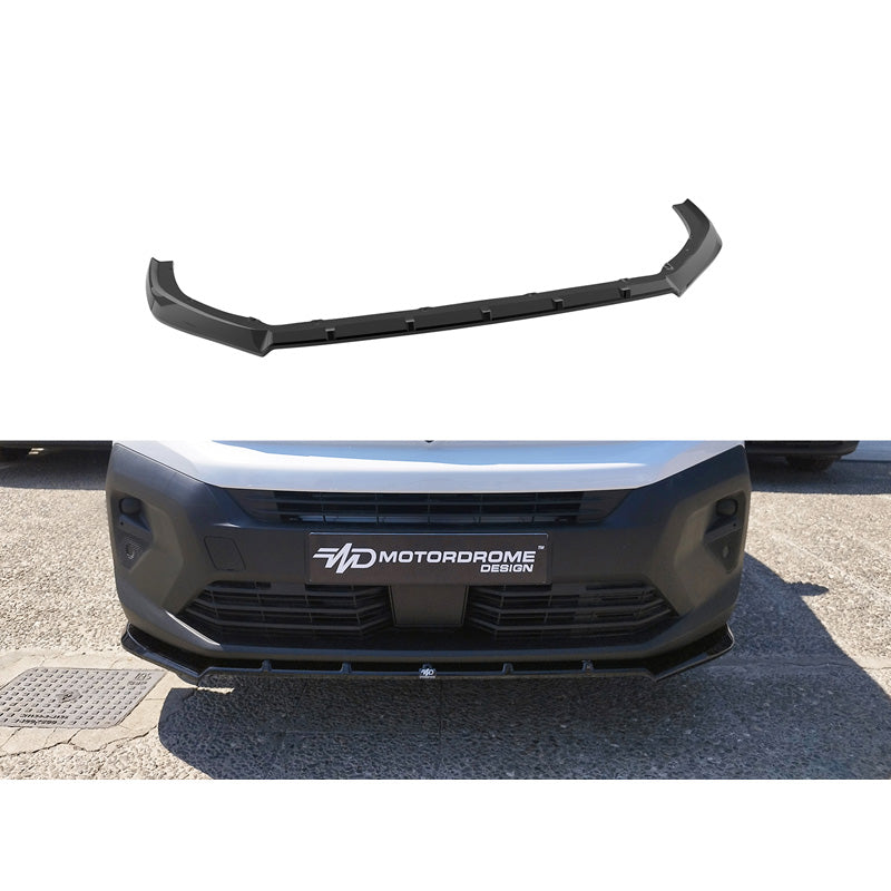 Motordrome, Frontspoiler, ABS, passend für Citroën Berlingo Facelift (2023-), Opel Combo Facelift (2023-), Peugeot Partner Facelift (2023-)