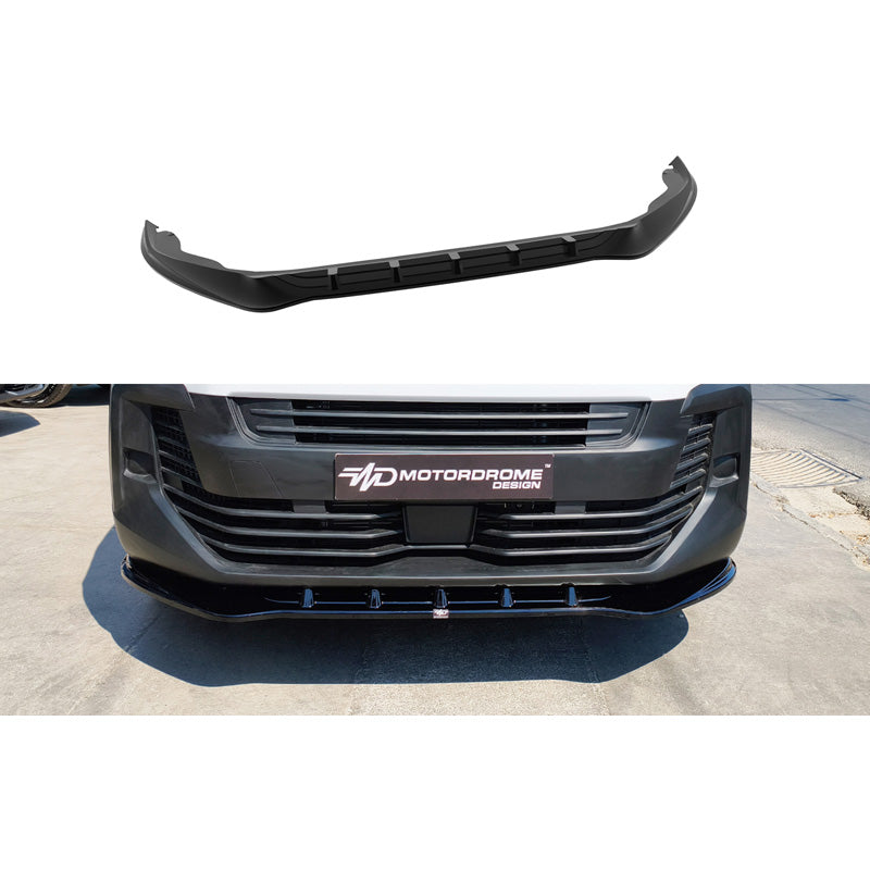 Motordrome, Frontspoiler, ABS, passend für Citroën Jumpy/Dispatch/Spacetourer & Peugeot Expert III/Traveller & Toyota Proace (2024-) & Opel Vivaro C/Zafira Life (2024-) & Fiat Scudo/Ulysse (Facelift) (2024-)