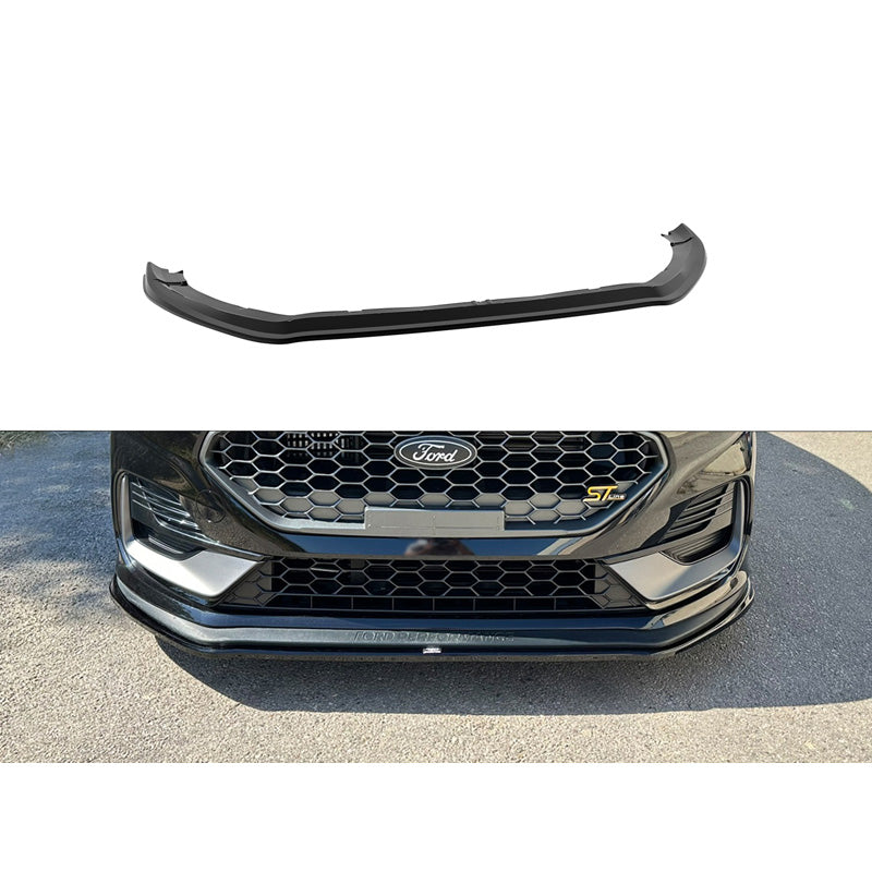 Motordrome Frontspoiler geeignet für Ford Fiësta ST VIII Facelift 2021- (ABS Glanzschwarz)