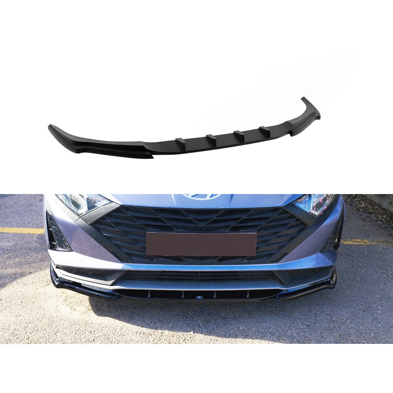 Motordrome, Frontspoiler, ABS Glanzschwarz, Passend für Hyundai i20 III Facelift (excl. N / N-Line) 2023-