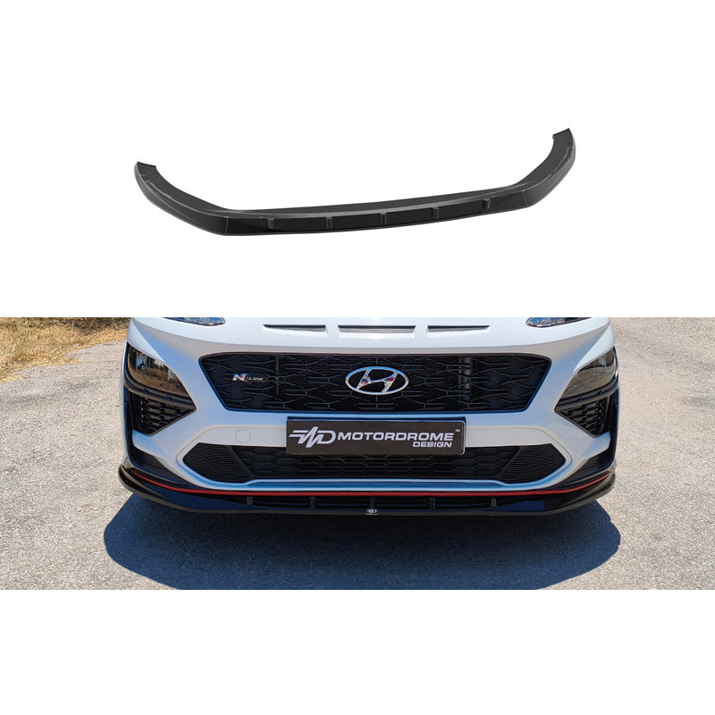 Motordrome, Frontspoiler, ABS, passend für Hyundai Kona mk1 Facelift (2020-2023)