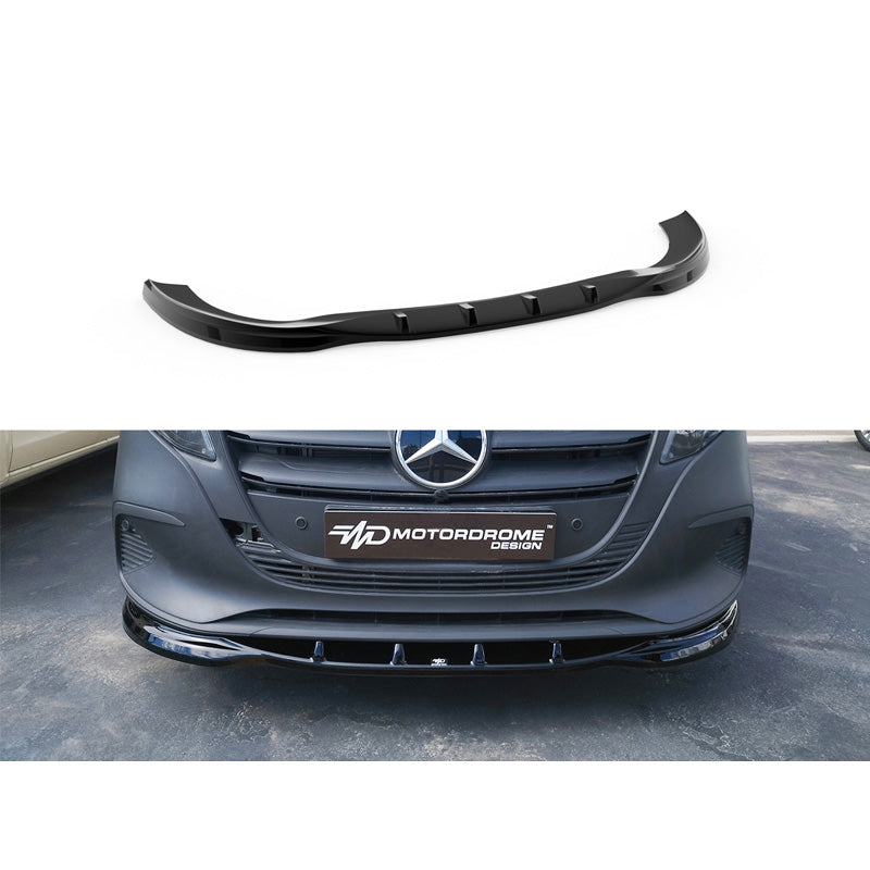 Motordrome, Frontspoiler, ABS-Kunststoff, passt für Mercedes Vito W447 Facelift 2024-, aerodynamisches Design