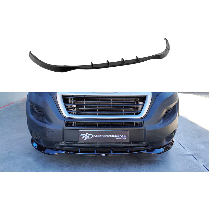 Motordrome, Frontspoiler, ABS, passt zu Peugeot Boxer/Citroën Jumper/Fiat Ducato mk3 Facelift (2024-) & Opel Movano C Facelift (2021-)