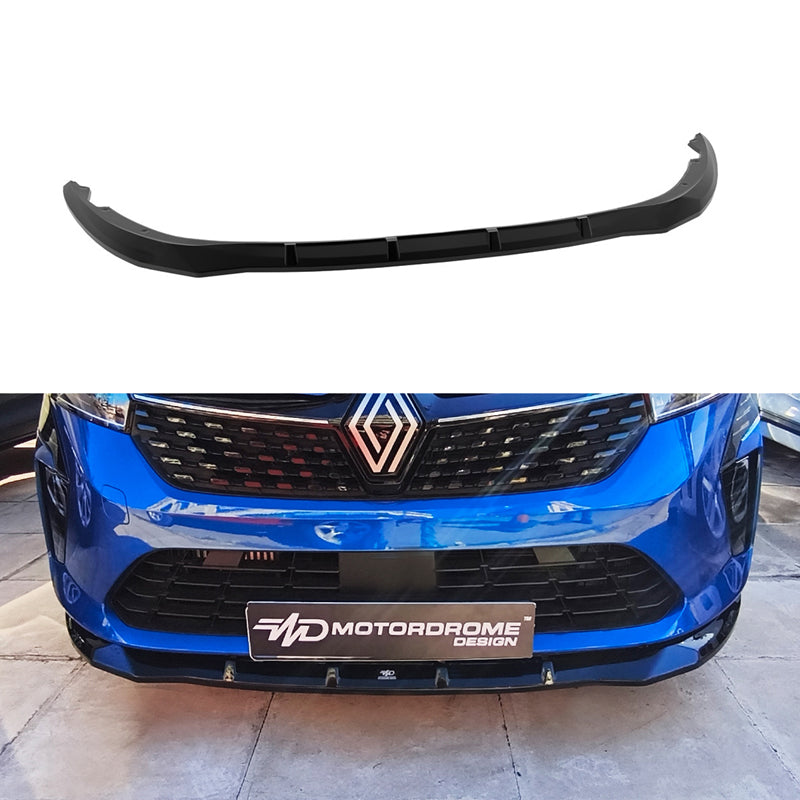 Motordrome, Frontspoiler, passend für Renault Clio V 5-türig Facelift (2023-2025), ABS