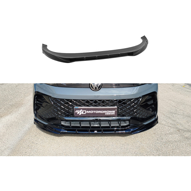 Motordrome, Frontspoiler, Gloss Black, passt zu Volkswagen Tiguan III (CT1) R-Line (2024-)