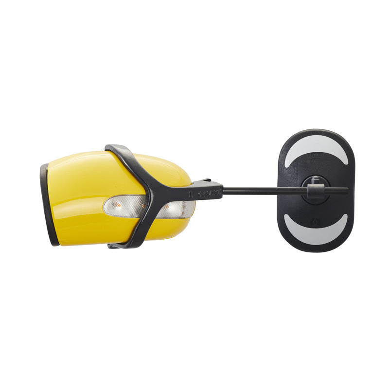 Emuk, Satz  Caravanspiegel passend für Mercedes C-Klasse W203 2000-2007 & E-Klasse W211 2002-2006, Aluminium, Glas, Kunststoff, Schwarz