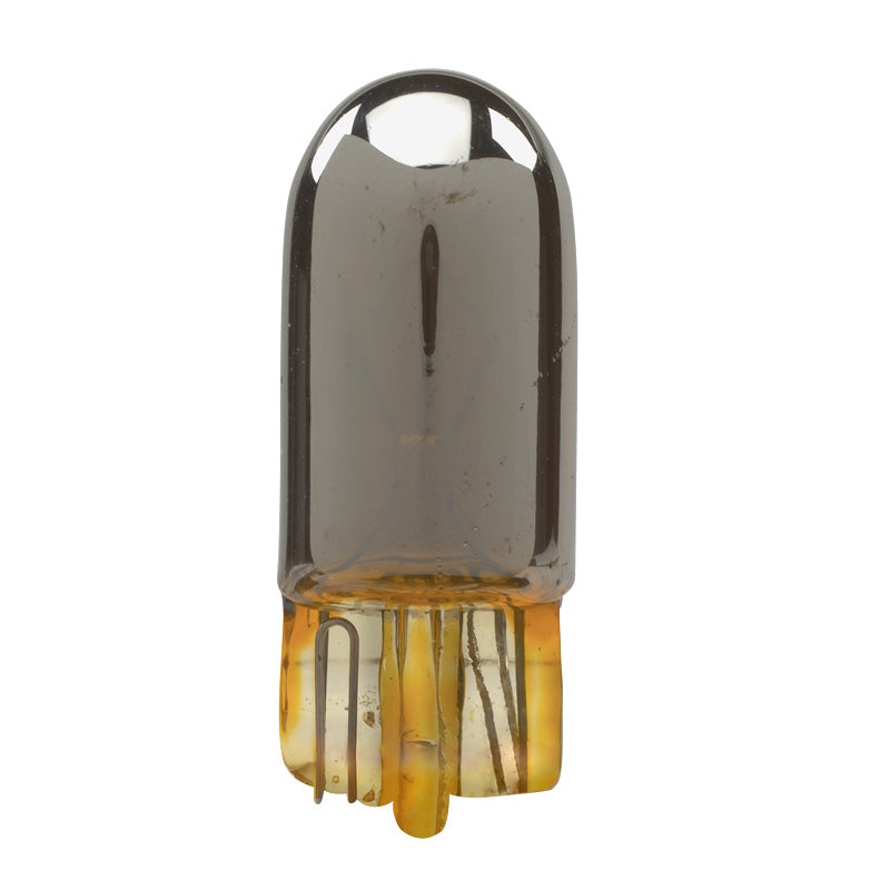 AutoStyle, T-10 12V/5W Leuchtmittel 12V Amber (ChromCoated), Satz à 2 Stück, Orange