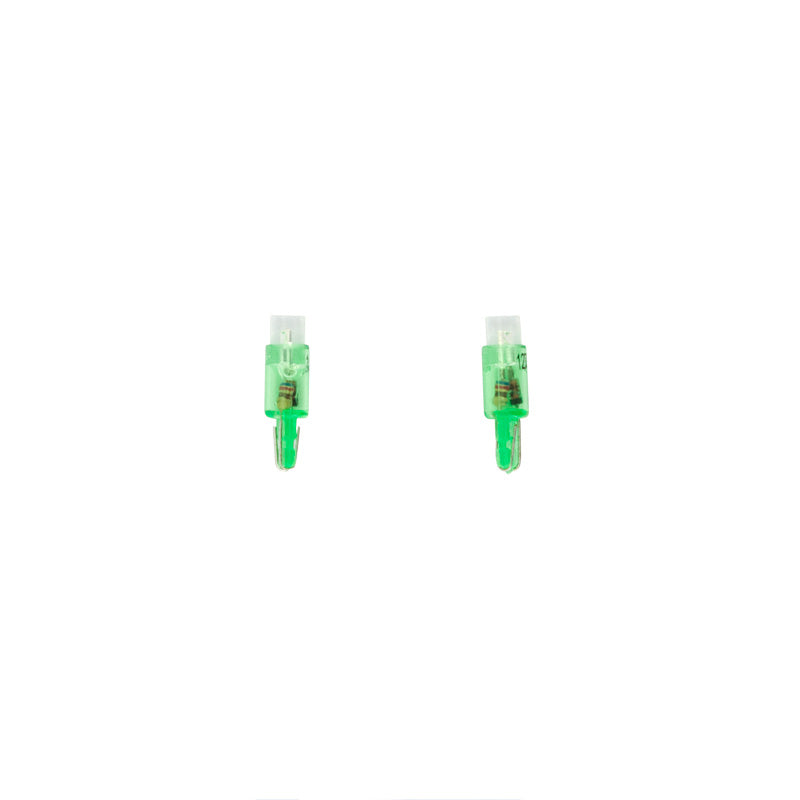 AutoStyle, T-5 LED Instrument Leuchtmittel 12V Grün, Satz à 2 Stück