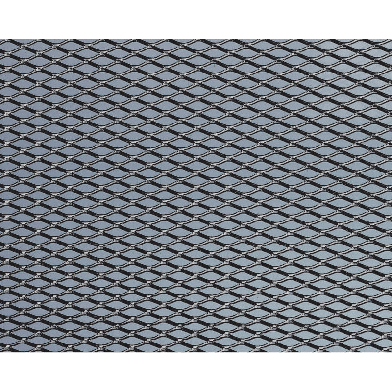 Foliatec, Aluminium Renn-Gitter Medium schwarz 20x120cm - 1 Stück 13mm x 6mm, Schwarz