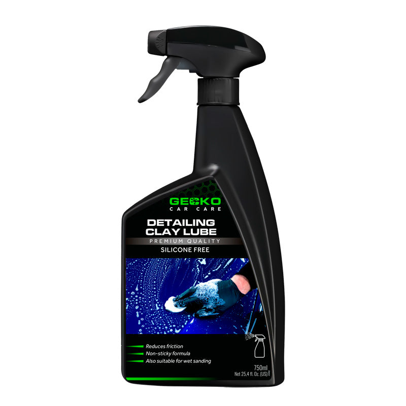 Gecko, Clay-Detailing-Spray, 750ml, Wirksames Schmiermittel zur Vorbereitung