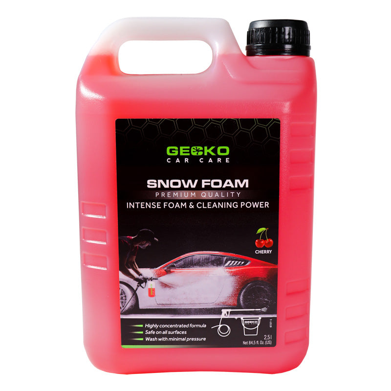 Gecko, Snow foam 2,5 liter, Flüssigkeit, Rosa