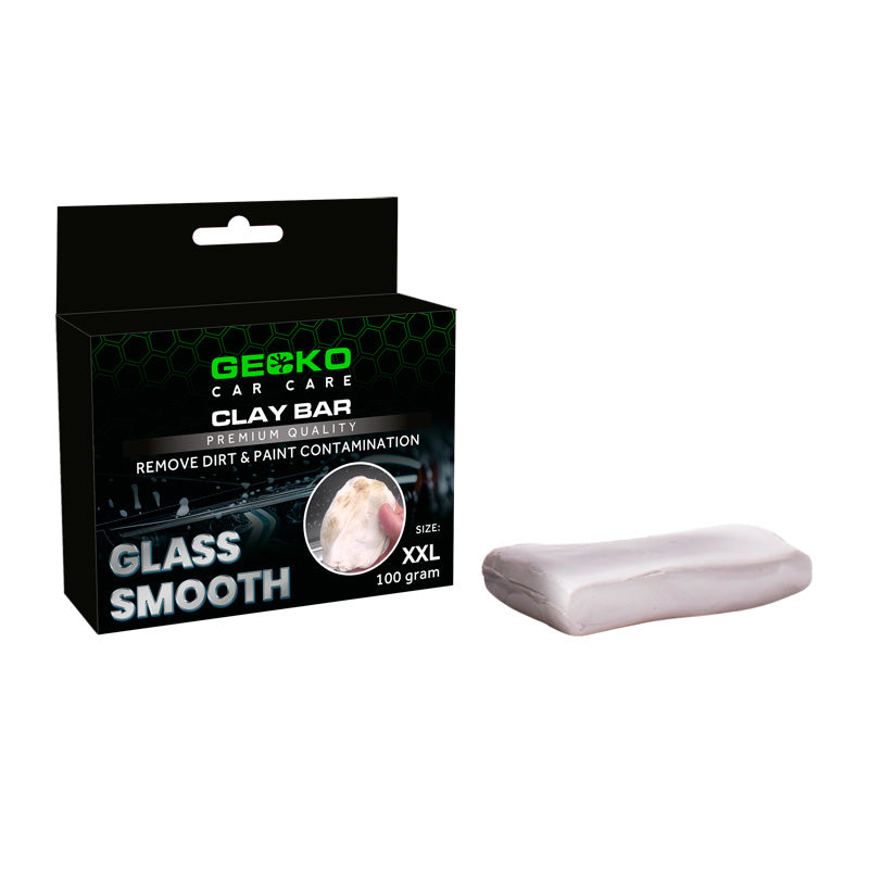 Gecko, Clay Bar 100g, Effektive Fahrzeugpflege für Lack, Glas, Kunststoff und Metall