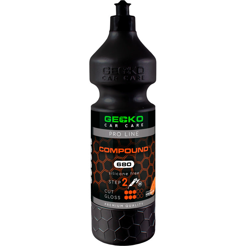 Gecko, Pro Compound 680 STEP 2, 1 liter (silikonfrei)
