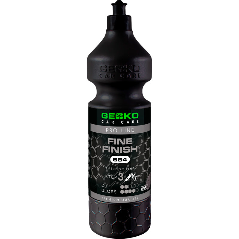 Gecko, Pro Fine Finish 684 STEP 3, 1 liter, silikonfrei