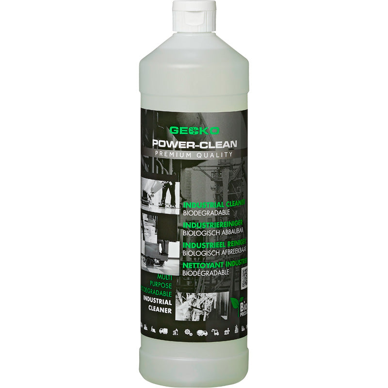 Gecko, Power Clean 1 Liter, Flüssigkeit, Transparent
