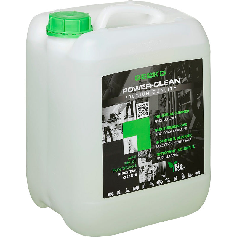 Gecko, Power Clean 10 Liter, Flüssigkeit, Transparent