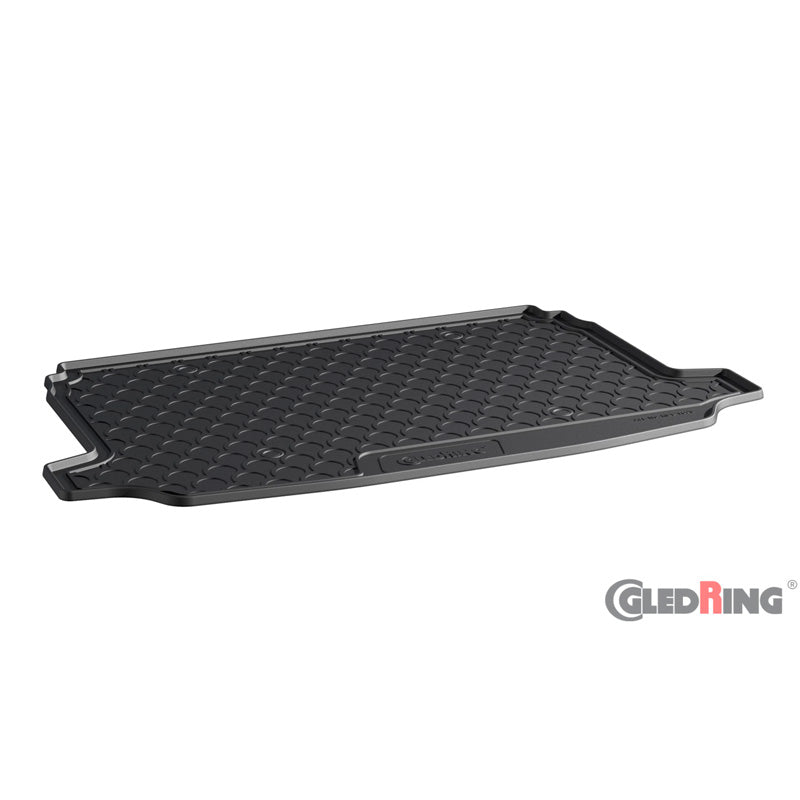 Gledring, Kofferraummatte aus Rubbasol, Passend für Fiat 600 Hybrid 2024-, Mit hohem Rand