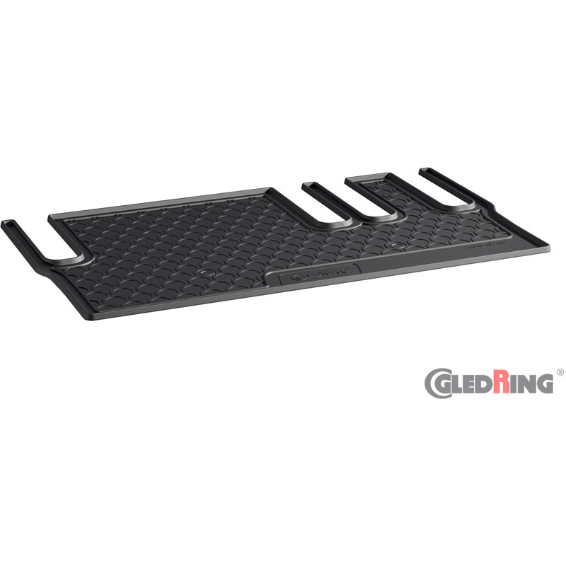 Gledring, Kofferraumeinlage, Gummi 'Rubbasol', passt für Citroën Spacetourer (2016-), Fiat Scudo (2022-), Opel Zafira Life (2019-), Peugeot Traveller (2016-), Toyota Proace Verso (2016-)