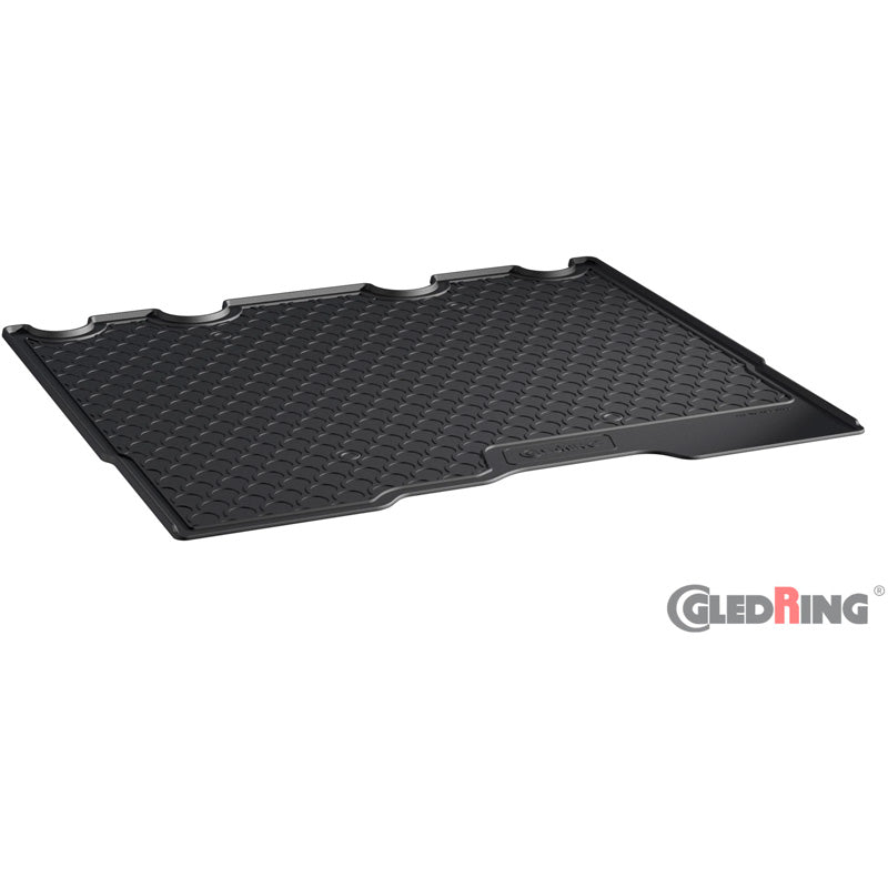 Gledring, Kofferraumwanne, Gummi, passt für Opel Vivaro (2014-2019), Renault Trafic (2014-), Nissan NV300 (2016-), Fiat Talento (2016-) (Personenwagen-Ausführung)
