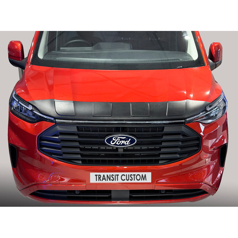 RGM, Motorhaubenschutz, passt für Ford Transit Custom / Tourneo Custom 2023- Schwarz