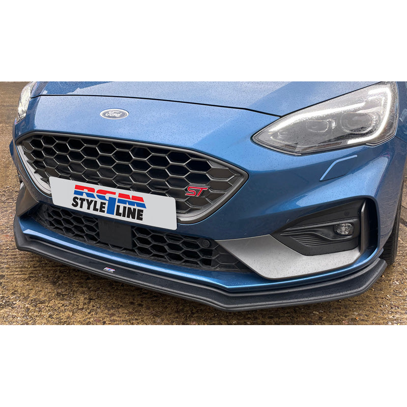 RGM, Frontspoiler, passend für Ford Focus IV ST & ST-Line 2018- - Schwarz (ABS)