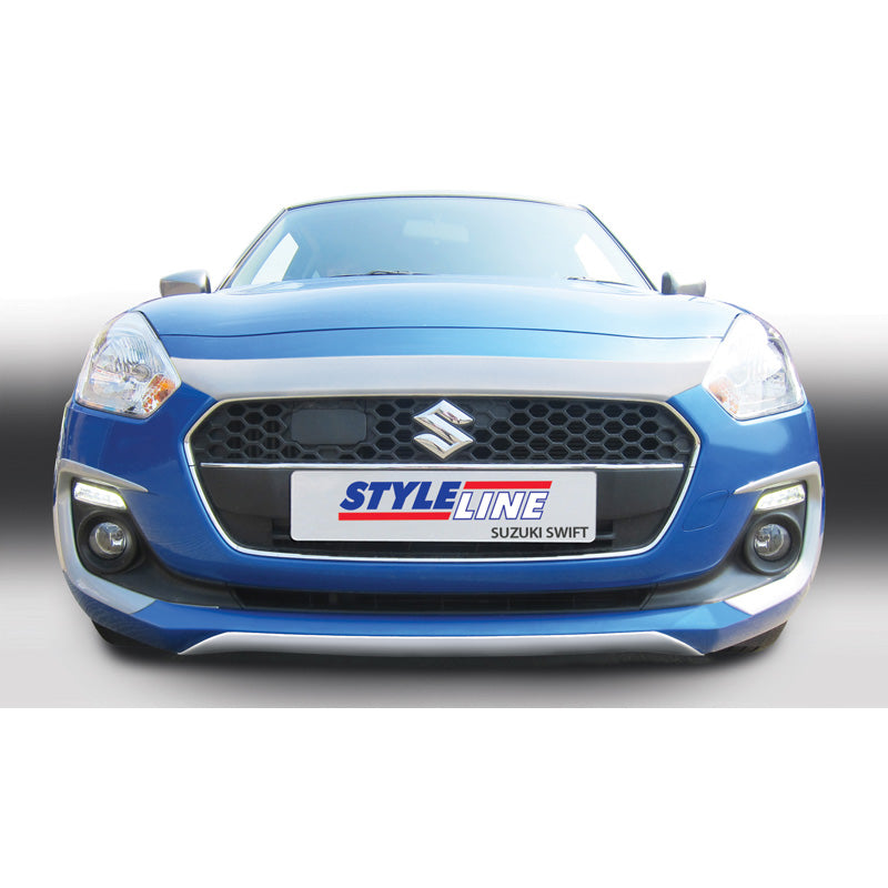 RGM, Frontspoiler 'Skid-Plate', passt für Suzuki Swift IV 5-Türer excl. Sport 5/2017- Silber