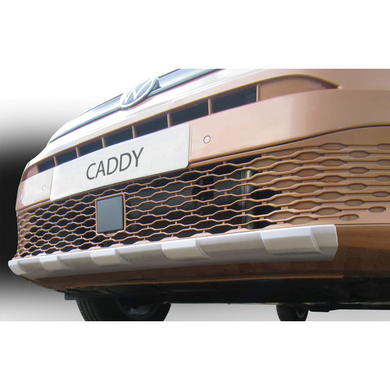 RGM, Frontspoiler 'Skid-Plate', passt für Volkswagen Caddy V Box/MPV 2020- Silber (ABS)
