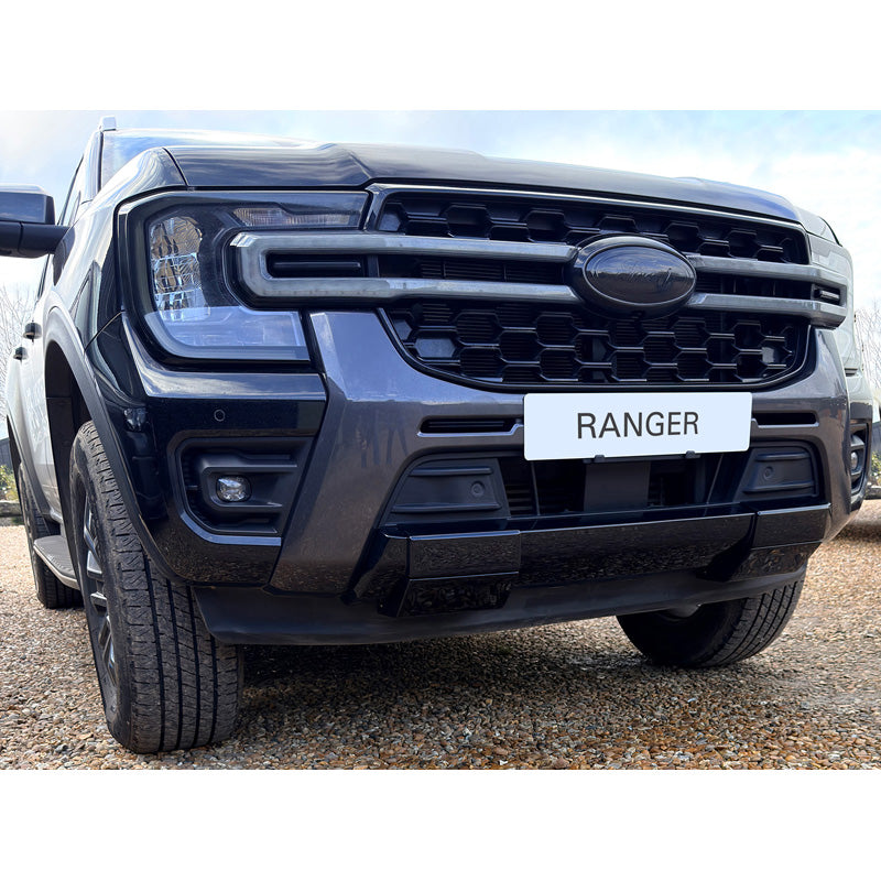RGM, 'Skid-Plate', Glanz Schwarz ABS, 3 Stück, passt zu Ford Ranger Wildtrak/Wildtrak X & Stormtrak (2024-)
