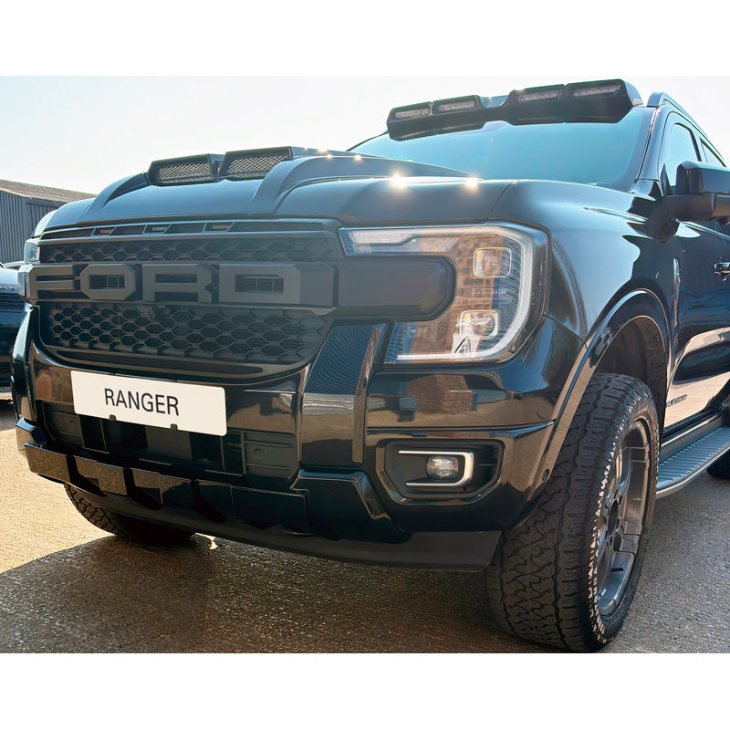 RGM, Unterfahrschutz, Hochglänzend Schwarz ABS, passt zu Ford Ranger Platinum / Tremor / XL / XL (2024-)