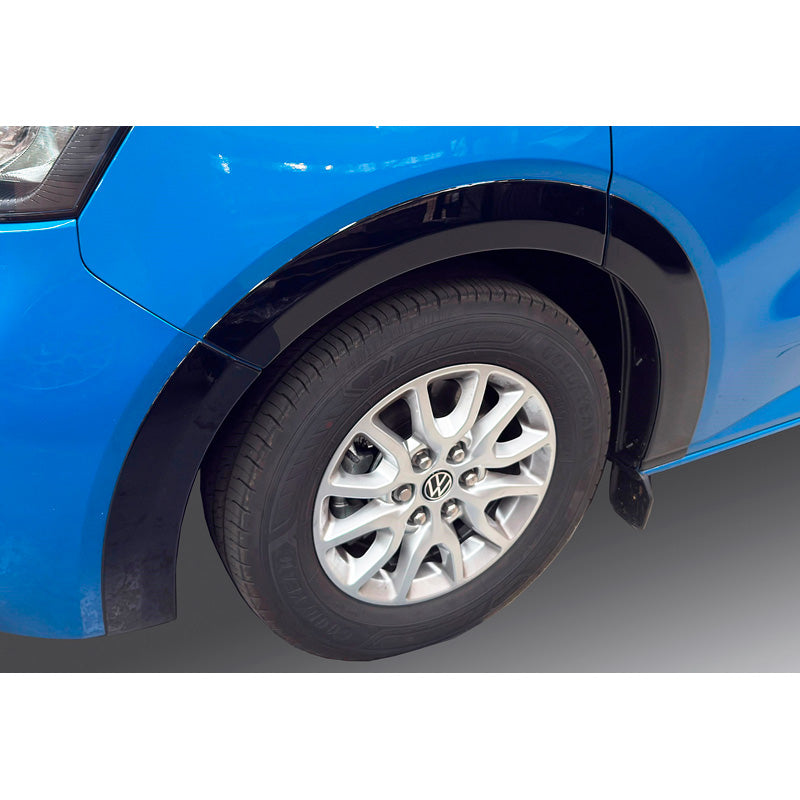 RGM, Kotflügelverbreiterung, Gloss Black, 10 Stück, passt zu Volkswagen Transporter T7 Langer Achsstand Doppelte Schiebetür (2024-)