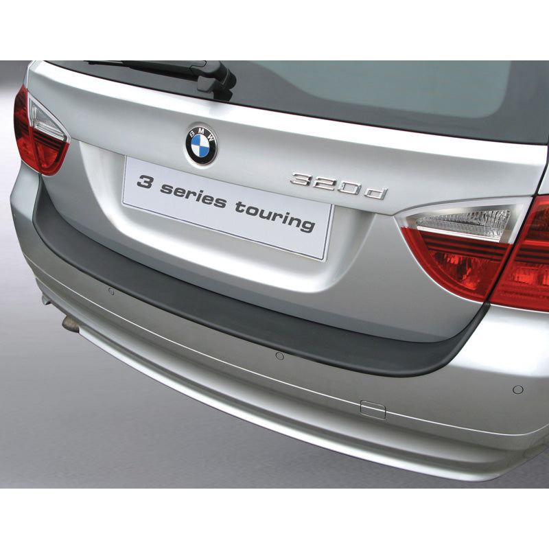 RGM, ABS Heckstoßstangenschutz passend für BMW 3er E91 Touring 2005-2008 exkl. M Schwarz, Mattschwarz