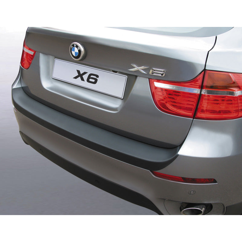 RGM, ABS Heckstoßstangenschutz passend für BMW X6 E71 5/2008-3/2012 Schwarz, Mattschwarz