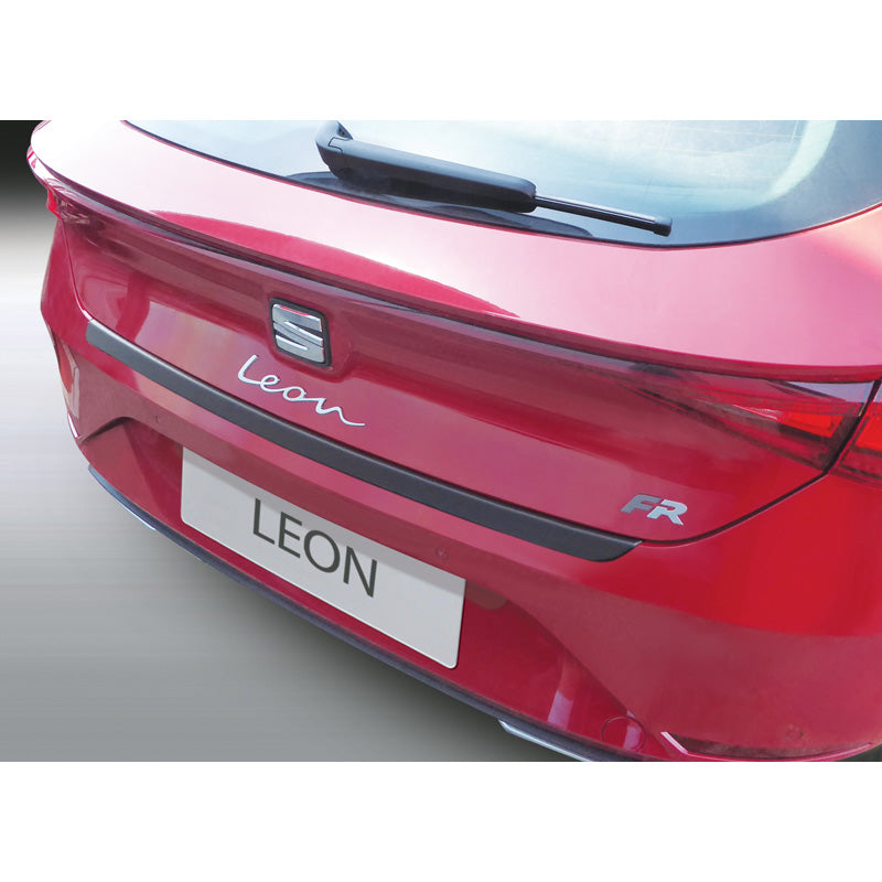 RGM, ABS Heckstoßstangenschutz passend für Seat Leon IV HB 5-türer 2020- Schwarz, Mattschwarz
