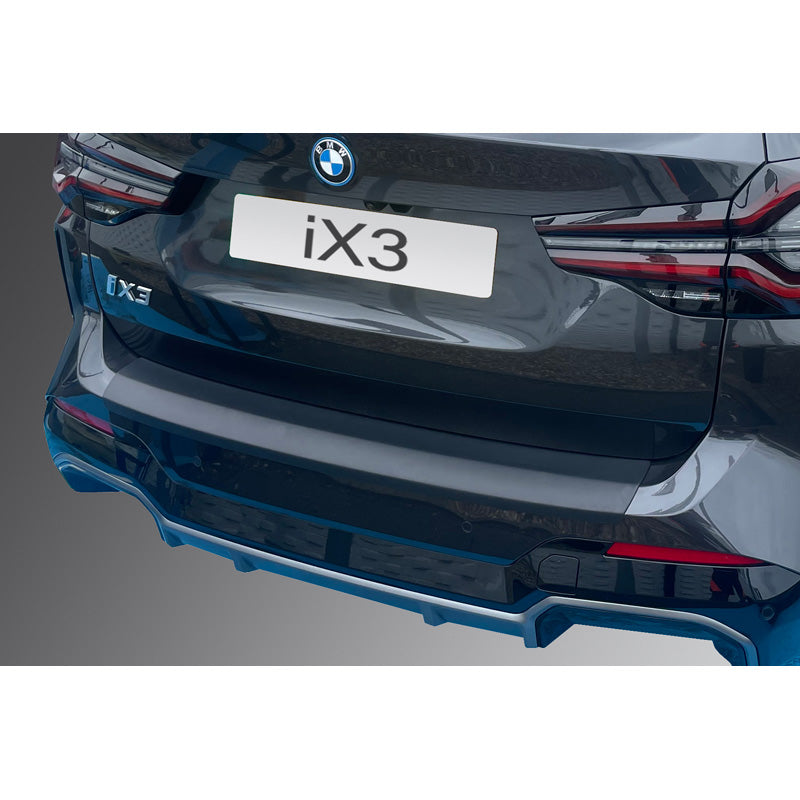 RGM, ABS Heckstoßstangenschutz passend für BMW iX3 (G08) M-Sport & M 2022- Schwarz, Mattschwarz