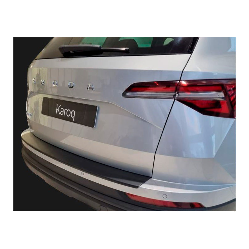 RGM, ABS Heckstoßstangenschutz passend für Skoda Karoq FL 2022- Schwarz, Mattschwarz