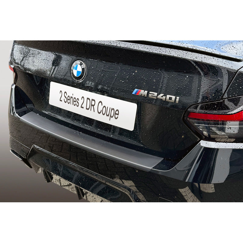 RGM, ABS Heckstoßstangenschutz passend für BMW 2er G42 Coupe M Sport 2021- Schwarz, Mattschwarz