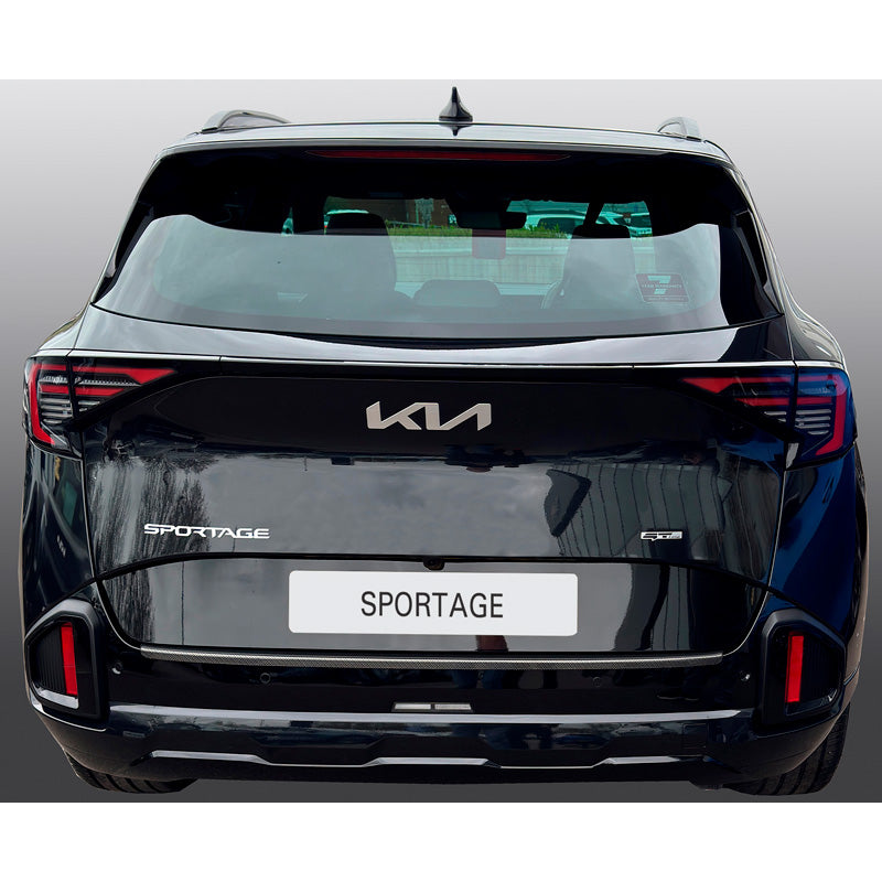 RGM, Heckstoßstangenschutz, Carbon-Look, passt für Kia Sportage (NQ5) Facelift (2024-)